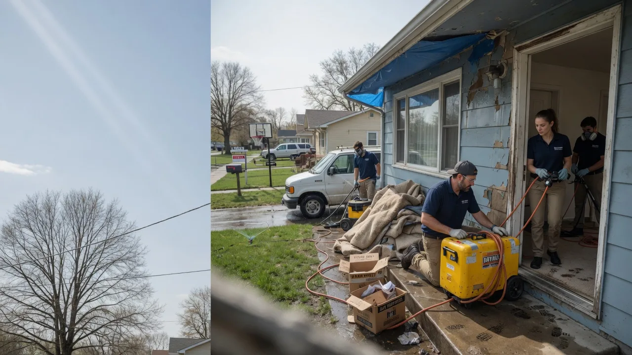 Basement Flood Cleanup in Inkom, ID near me